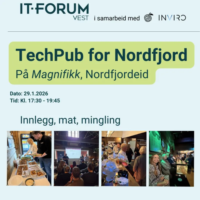  Bilete som er relevant for 'Tech-pub for Nordfjord'.
